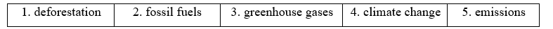 3.1. Vocabulary - Unit 3. Global warming - SBT Tiếng Anh 11 English Discovery 3 2