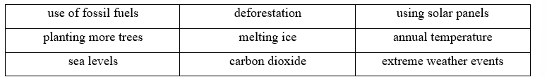3.9. Self-check - Unit 3. Global warming - SBT Tiếng Anh 11 English Discovery 0 1