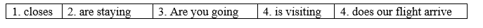 Revision (Units 1-2) - SBT Tiếng Anh 8 Right on! 4 1