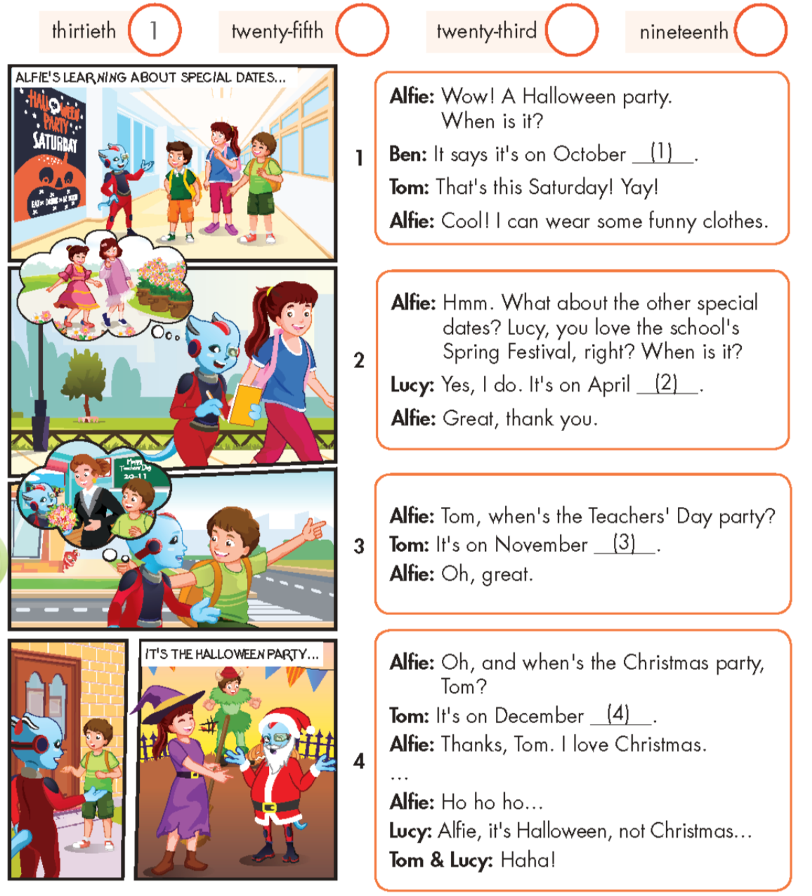 Tiếng anh lớp 5 Unit 2 lesson 2 trang 23 iLearn Smart Start 6 1