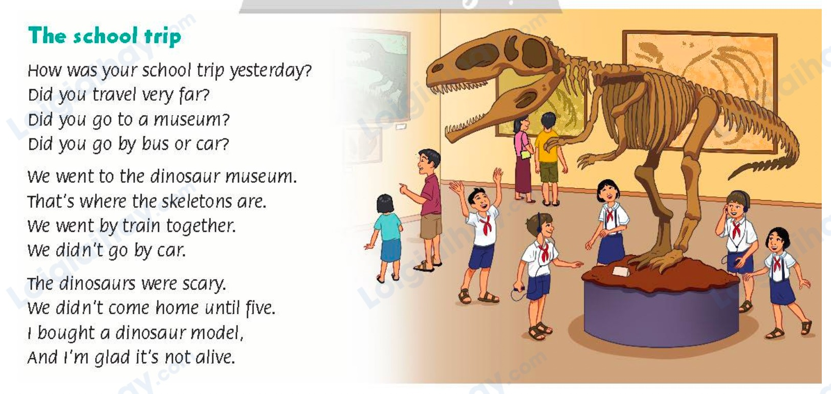 Tiếng anh lớp 5 Unit 7 lesson Three trang 56 Family and Friends 2 1