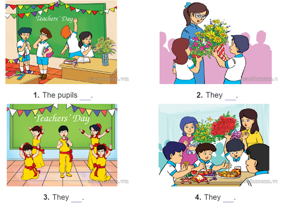 Unit 15. When's Children's Day? trang 60 Sách bài tập (SBT) Tiếng Anh 4 mới 10 1